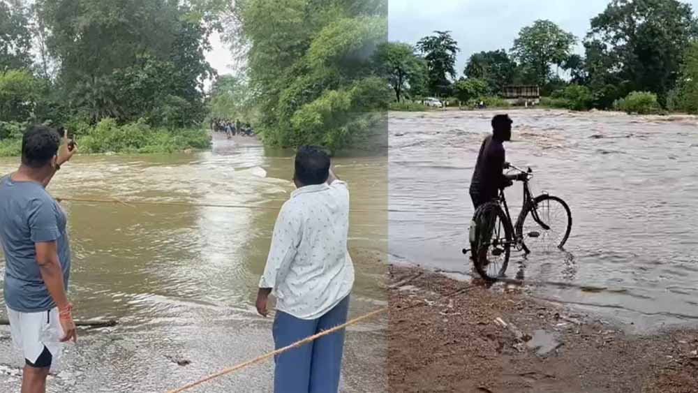 छत्तीसगढ़ में आफत की बारिश: देवभोग के 36 गांव ब्लॉक मुख्यालय से कटे, बाढ़ और किसानों की चिंता बढ़ी