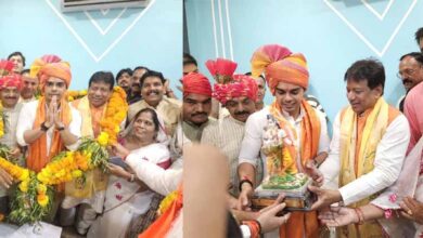 कार्तिकेयसिंह चौहान का विधायक कार्यालय पर विधायक गोपालसिंह इंजीनियर के नेतृत्व में किया भव्य स्वागत और सम्मान