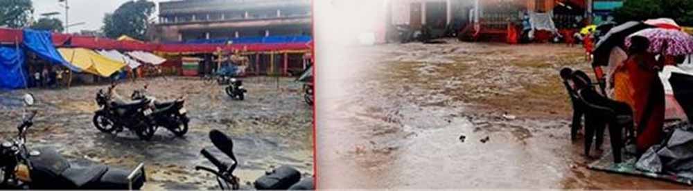 झारखंड में झमाझम बारिश, दुर्गा पूजा मेले के व्यापारी हुए प्रभावित झारखंड में झमाझम बारिश, दुर्गा पूजा मेले के व्यापारी हुए प्रभावित