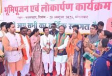 मुख्यमंत्री विष्णुदेव साय ने जशपुर जिले के फरसाबहार में 40.89 करोड़ के 13 कार्यों का किया लोकार्पण एवं भूमिपूजन