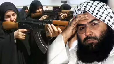 मसूद अजहर भड़का रहा वुमन जिहादी ब्रिगेड, हिंदू महिलाओं को सेना में शामिल करने को बताया ‘शत्रु योजना’ मसूद अजहर भड़का रहा वुमन जिहादी ब्रिगेड, हिंदू महिलाओं को सेना में शामिल करने को बताया ‘शत्रु योजना’