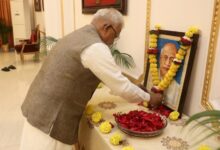 राज्यपाल  मंगुभाई पटेल ने दिलाई एकता दिवस की शपथ