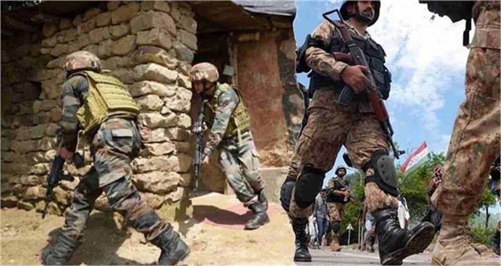 भारत-पाक सीमा पर अब तक का सबसे बड़ा सैन्य अभ्यास शुरू! तीनों सेनाओं के 25,000 जवान मैदान में भारत-पाक सीमा पर अब तक का सबसे बड़ा सैन्य अभ्यास शुरू! तीनों सेनाओं के 25,000 जवान मैदान में