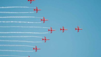 नवा रायपुर में गूंजेगा आसमान, भारतीय वायुसेना के ‘सूर्यकिरण’ दिखाएंगे शौर्य का जलवा नवा रायपुर में गूंजेगा आसमान, भारतीय वायुसेना के ‘सूर्यकिरण’ दिखाएंगे शौर्य का जलवा