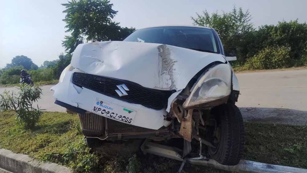 भाजपा नेता के बेटे की कार से हादसा: मॉर्निंग वॉक कर रहे युवकों को रौंदा, FIR तक नहीं दर्ज