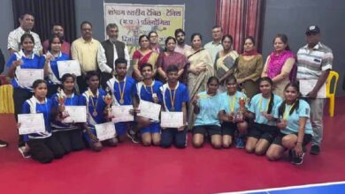 महिला- पुरुष टेबल टेनिस प्रतियोगिता आयोजन : महिला टेबल टेनिस प्रतियोगिता में दमोह टीम बनी विजेता महिला- पुरुष टेबल टेनिस प्रतियोगिता आयोजन : महिला टेबल टेनिस प्रतियोगिता में दमोह टीम बनी विजेता