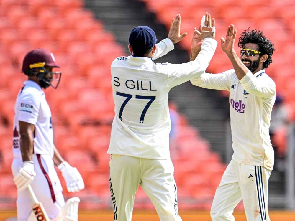 जडेजा का ऑलराउंड शो: भारत ने वेस्टइंडीज को दी करारी शिकस्त