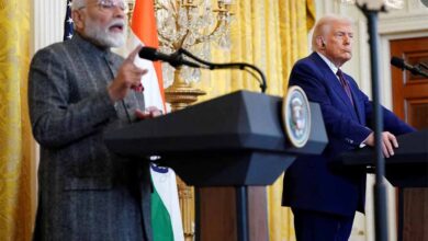 भारत का बड़ा बयानः पीएम मोदी और ट्रंप की फोन पर बातचीत की खबर झूठी भारत का बड़ा बयानः पीएम मोदी और ट्रंप की फोन पर बातचीत की खबर झूठी