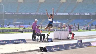 विश्व पैरा एथलेटिक्स चैंपियनशिप: कियारा रोड्रिग्ज ने चौथी बार जीता लंबी कूद में स्वर्ण विश्व पैरा एथलेटिक्स चैंपियनशिप: कियारा रोड्रिग्ज ने चौथी बार जीता लंबी कूद में स्वर्ण