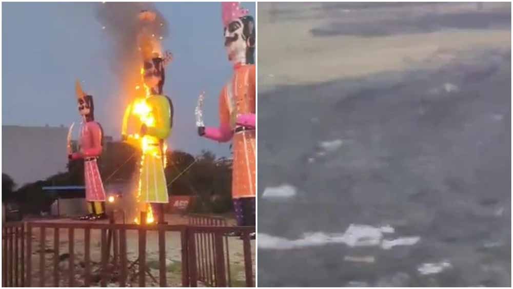 Bhopal दशहरा हंगामा: युवक-युवतियों ने रावण पुतला जलाया और फरार, आयोजकों में मची अफरा-तफरी