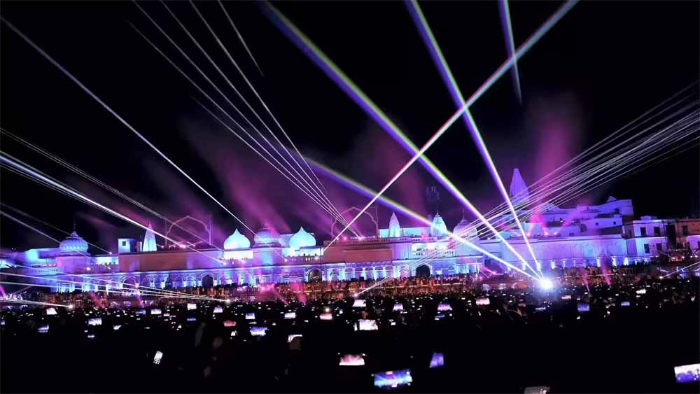 रामनगरी में रामायण के विविध प्रसंगों की झलकियां प्रदर्शित करेंगे 1100 स्वदेशी ड्रोन