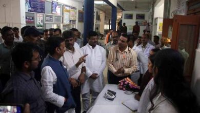 उप मुख्यमंत्री ने किया मझगवां सामुदायिक स्वास्थ्य केन्द्र का औचक निरीक्षण