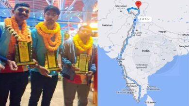 छत्तीसगढ़ के तीन युवाओं का कमाल: 16 दिन में कश्मीर से कन्याकुमारी तक 4,000 KM की साइकिल यात्रा पूरी छत्तीसगढ़ के तीन युवाओं का कमाल: 16 दिन में कश्मीर से कन्याकुमारी तक 4,000 KM की साइकिल यात्रा पूरी