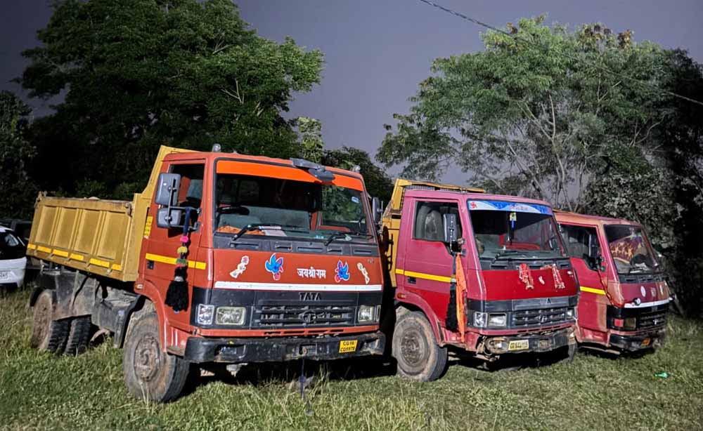 कोरिया जिले में अवैध रेत परिवहन पर प्रशासन की सख्ती कोरिया जिले में अवैध रेत परिवहन पर प्रशासन की सख्ती