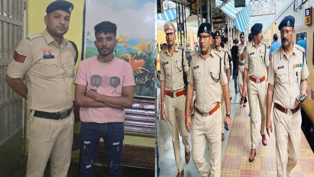 मुंबई से फरार बांग्लादेशी नागरिक दुर्ग जीआरपी के हत्थे चढ़ा मुंबई से फरार बांग्लादेशी नागरिक दुर्ग जीआरपी के हत्थे चढ़ा