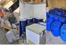 सिरोही में करोड़ों की ड्रग लैब का भंडाफोड़, एमडी बनाने का सामान बरामद