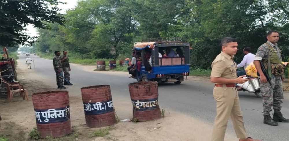 बिहार विधानसभा चुनाव: पलामू में सुरक्षा कड़ी, 48 घंटे बाद सीमावर्ती इलाका सील होगा