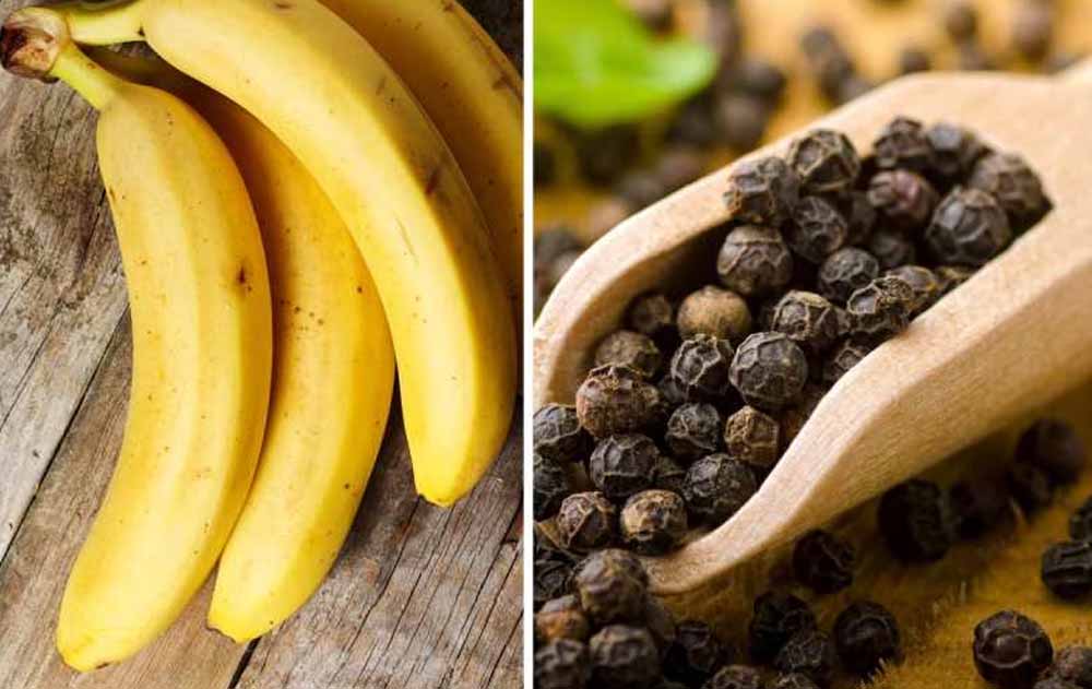 हर रोज सिर्फ एक केला और चुटकी भर काली मिर्च खाने के 6 चौंकाने वाले फायदे हर रोज सिर्फ एक केला और चुटकी भर काली मिर्च खाने के 6 चौंकाने वाले फायदे