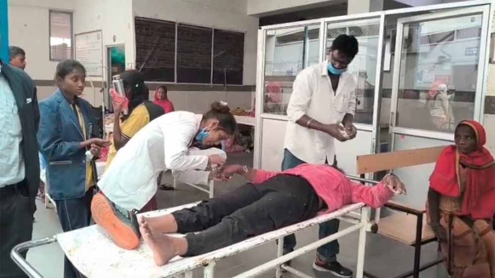 खेलकूद कार्यक्रम में जा रही छात्राओं से भरी ऑटो पलटी, 7 घायल