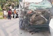 कोहरे ने छीनी एक और जान: NH-80 पर XUV और पिकअप की भिड़ंत, दो गंभीर