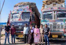 चिल्फी में दो ट्रकों से 647 क्विंटल अवैध धान जब्त, सीमावर्ती इलाकों में सख्त निगरानी