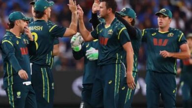 चौथे टी20 से पहले ऑस्ट्रेलिया की टीम में बड़ा बदलाव, तूफानी बल्लेबाज को किया बाहर! चौथे टी20 से पहले ऑस्ट्रेलिया की टीम में बड़ा बदलाव, तूफानी बल्लेबाज को किया बाहर!