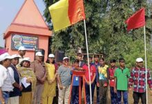 सरस्वती विहार अग्रेंजी माध्यम विद्यालय में वार्षिक खेल समारोह का हुआ शुभारंभ