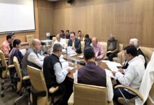 उप मुख्यमंत्री  देवड़ा की अध्यक्षता में विधायकों एवं पूर्व विधायकों के वेतन भत्ते, पेंशन संबंध में हुई बैठक