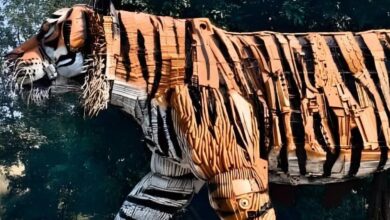 पेंच में बना दुनिया का सबसे बड़ा बाघ स्टैच्यू, मोगली लैंड को पीछे छोड़ा