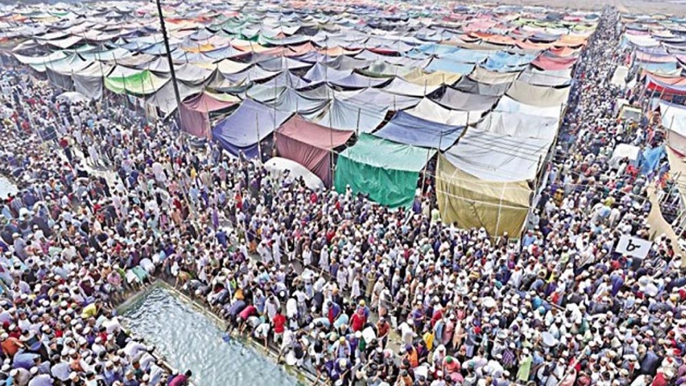 भोपाल में 78वां तब्लीगी इज्तिमा शुरू, फज्र की नमाज के साथ ‘जीरो वेस्ट ग्रीन थीम’ अपनाई गई