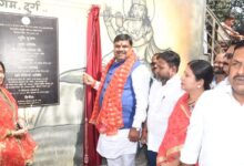 रायपुर : स्कूल शिक्षा मंत्री  गजेन्द्र यादव ने किया शीतला माता मंदिर में विकास कार्यों का भूमिपूजन