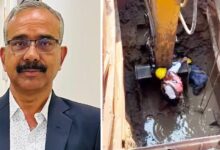 भोपाल :एग्जीक्यूटिव इंजीनियर आरके त्रिवेदी ने 22 फीट गहरे गड्ढे में उतरकर की सीवेज लाइन की सफाई, 400 परिवारों की राहत