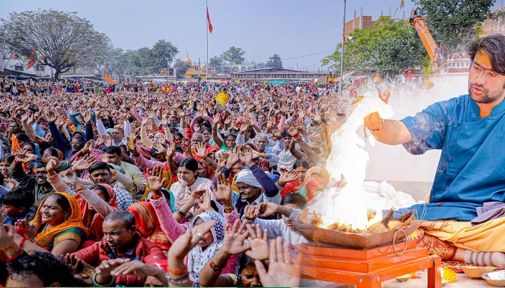 सनातन हिंदू एकता पदयात्रा के 3 रिजल्ट, बाबा बागेश्वर बोले- आतंकियों की ठठरी बर गई