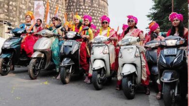 झांसी में 600 महिलाओं ने रानी लक्ष्मीबाई के रूप में बाइक रैली निकाली, वीरांगना रैली ने जीता दिल