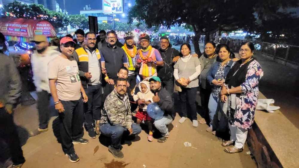 रायपुर के दो साइक्लिस्ट बने सुपर रैंडोन्यूर्स, 600 किमी की सवारी कर बनाया रिकॉर्ड