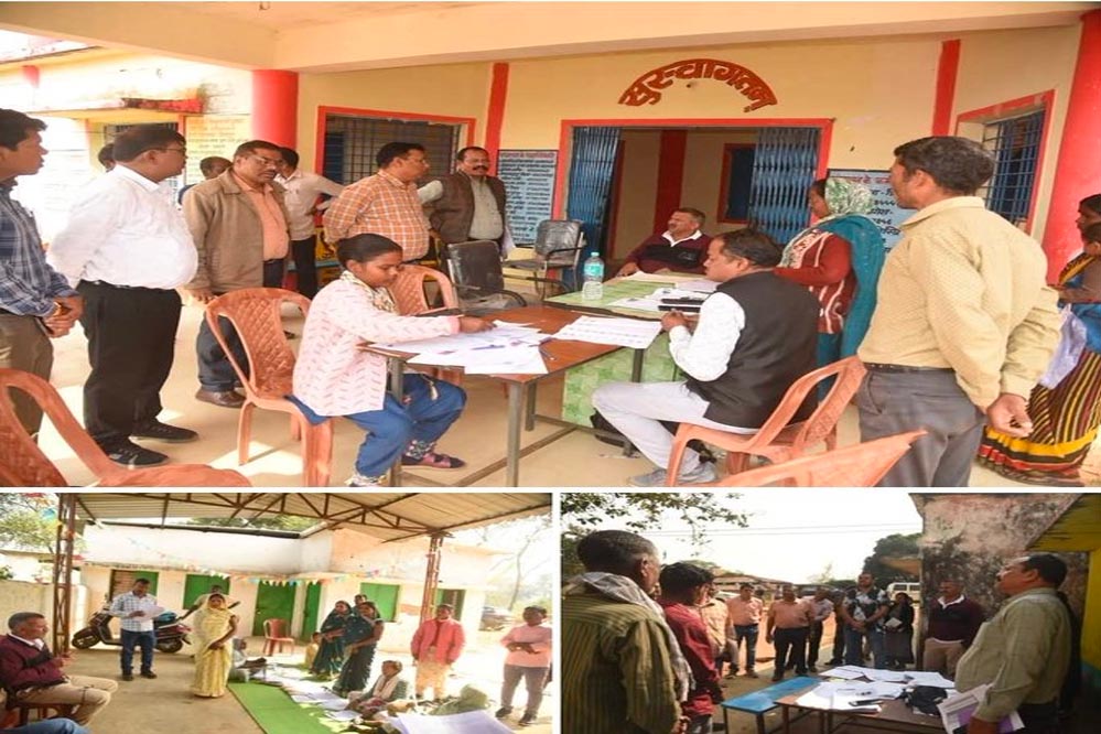 अम्बिकापुर : कलेक्टर ने विभिन्न क्षेत्रों में चल रहे एसआईआर कार्यों का किया निरीक्षण अम्बिकापुर : कलेक्टर ने विभिन्न क्षेत्रों में चल रहे एसआईआर कार्यों का किया निरीक्षण