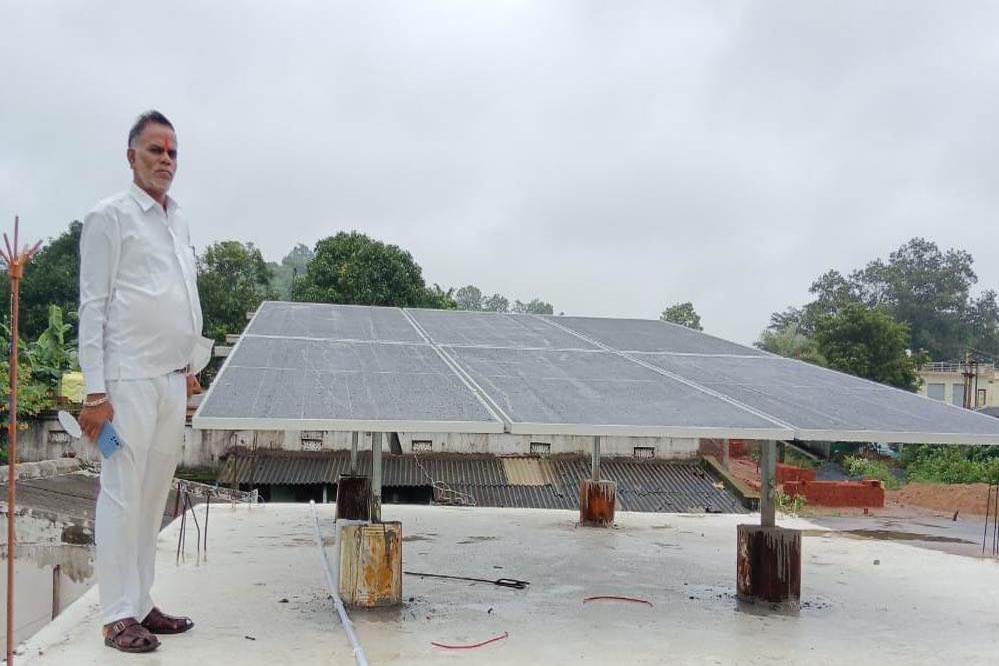 रायपुर : माकड़ी ब्लॉक में 100 पीएम सूर्य घर का सफल इंस्टालेशन