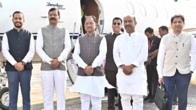 मुख्यमंत्री ने स्टेट हैंगर से विमान परिचालन सेवा का किया शुभारंभ