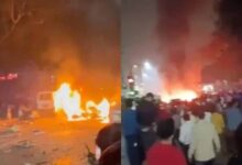 लाल किला मेट्रो स्टेशन के पास कार में धमाका, कई लोग घायल