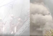 इजरा स्ट्रीट में भीषण आग: कई दुकानें और मकान जलकर खाक, 25 दमकल गाड़ियां तैनात