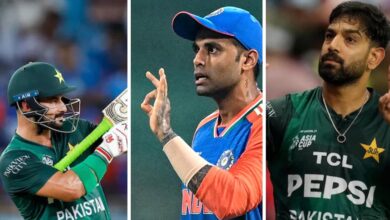 एशिया कप विवाद: रऊफ पर दो मैच की सस्पेंशन, सूर्या को जुर्माना — ICC ने सुनाई सजा एशिया कप विवाद: रऊफ पर दो मैच की सस्पेंशन, सूर्या को जुर्माना — ICC ने सुनाई सजा