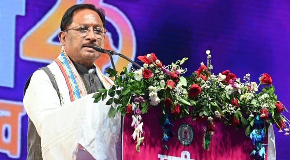 रायपुर : छत्तीसगढ़ ने 25 वर्षों में लिखी है विकास की नई गाथा – मुख्यमंत्री श्री विष्णु देव साय रायपुर : छत्तीसगढ़ ने 25 वर्षों में लिखी है विकास की नई गाथा – मुख्यमंत्री श्री विष्णु देव साय