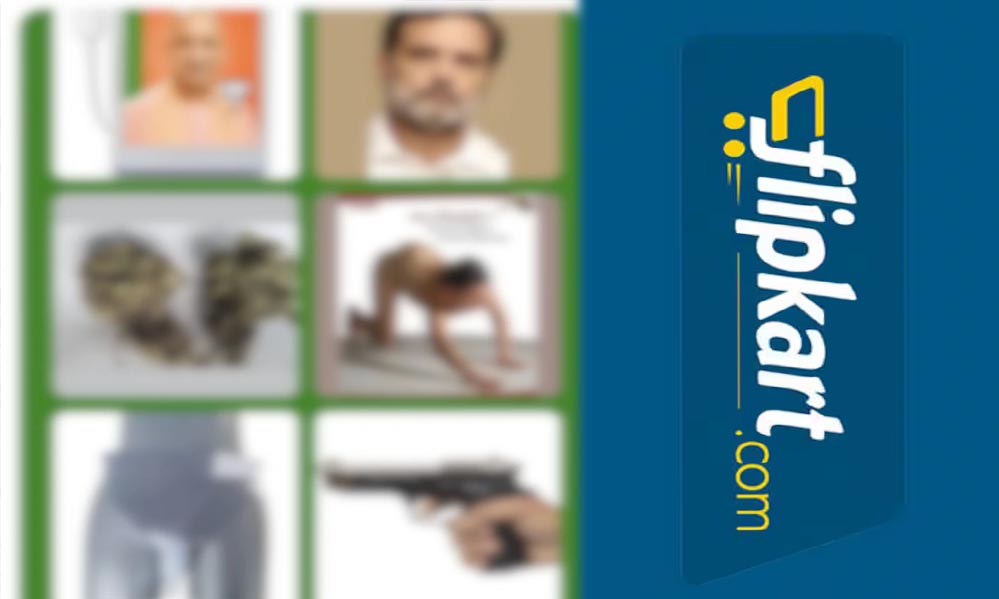 Flipkart के विवादित विज्ञापनों के स्क्रीनशॉट्स वायरल, बंदूक, न्यूड मॉडल्स और गांजा दिखाए गए Flipkart के विवादित विज्ञापनों के स्क्रीनशॉट्स वायरल, बंदूक, न्यूड मॉडल्स और गांजा दिखाए गए