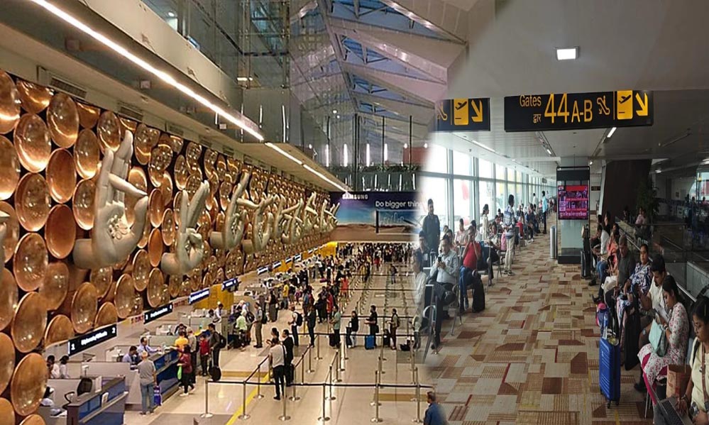 दिल्ली एयरपोर्ट पर तकनीकी गड़बड़ी से हड़कंप, ATC सिस्टम फेल होने से 100 उड़ानें लेट दिल्ली एयरपोर्ट पर तकनीकी गड़बड़ी से हड़कंप, ATC सिस्टम फेल होने से 100 उड़ानें लेट