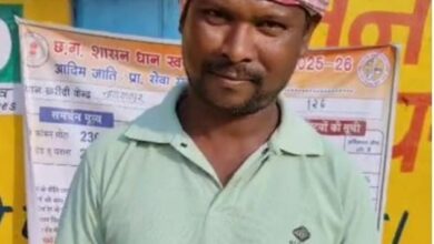 राजकुमार भगत ने नारायणपुर धान खरीदी केंद्र में बेचा धान,ऑनलाइन टोकन जारी होने से किसानों को मिल रही बड़ी सुविधा