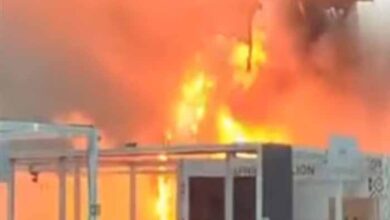 ब्राजील में UN COP30 पवेलियन में भीषण आग, गुटेरेस और भूपेंद्र यादव सुरक्षित बाहर निकाले गए ब्राजील में UN COP30 पवेलियन में भीषण आग, गुटेरेस और भूपेंद्र यादव सुरक्षित बाहर निकाले गए