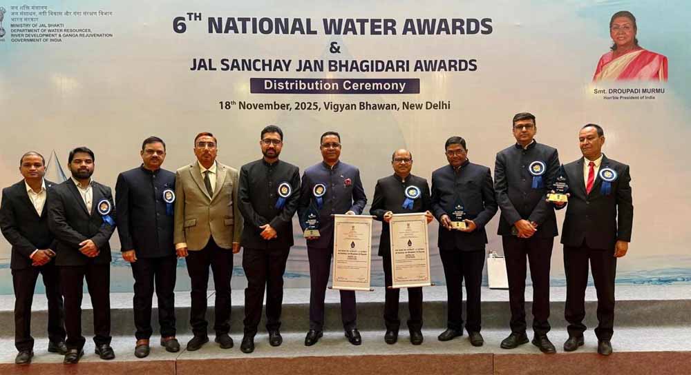 गरियाबंद जिला को जोन-1, केटेगरी-2 में मिला जल संचय, जन भागीदारी के कार्य के लिए मिला देश में तीसरा स्थान