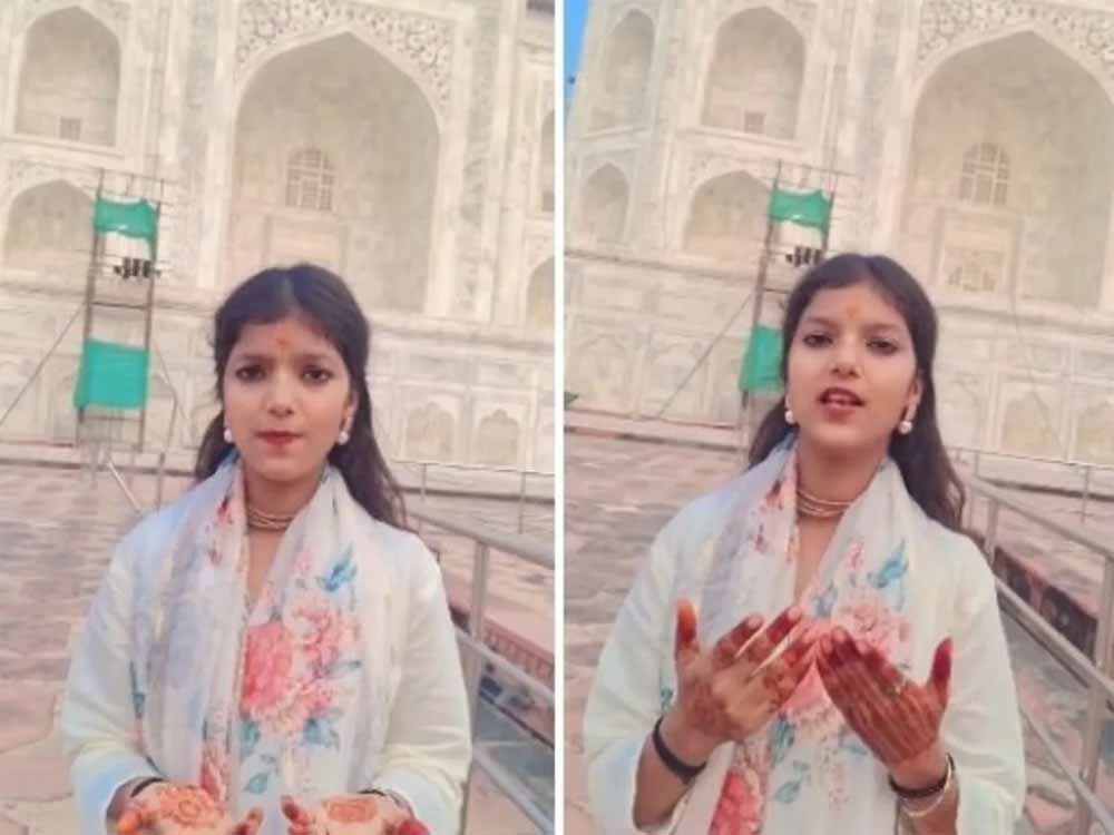 ताजमहल में गूंजा ‘शिव तांडव स्तोत्र’! बाल विदुषी का वीडियो वायरल, सुरक्षा व्यवस्था पर उठे सवाल