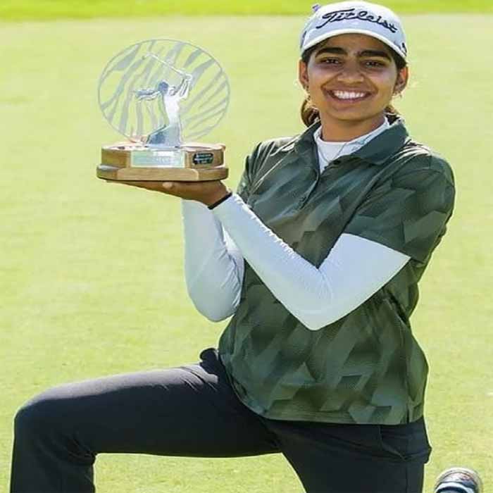 गोल्फर दीक्षा डागर ने बधिर ओलंपिक में स्वर्ण जीता
