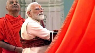 राम मंदिर की धर्म ध्वजा पर पाक की टिप्पणी से भड़की BJP, बोली— ओसामा को पनाह देने वाले न दें ज्ञान राम मंदिर की धर्म ध्वजा पर पाक की टिप्पणी से भड़की BJP, बोली— ओसामा को पनाह देने वाले न दें ज्ञान